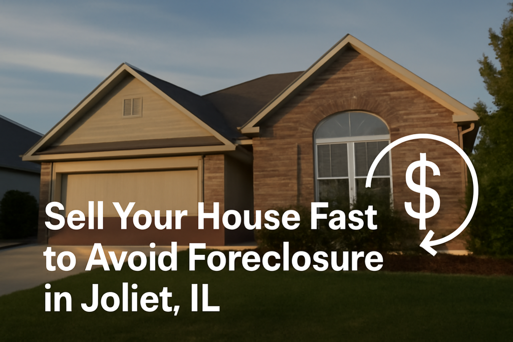Sell Your House Fast to Avoid Foreclosure in Joliet