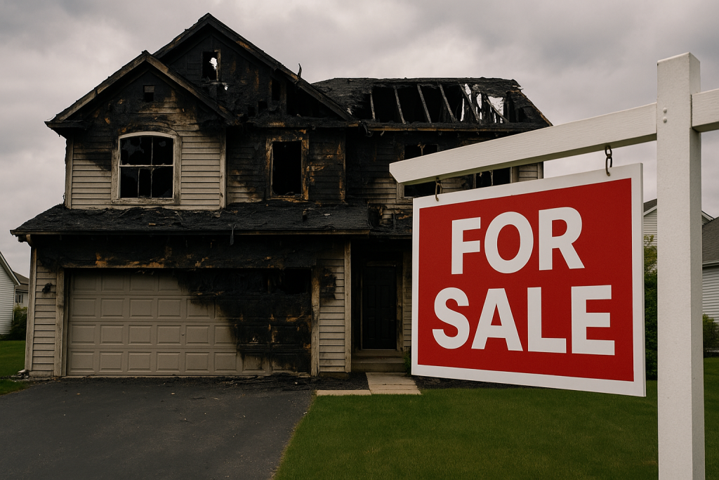 Sell Your Fire-Damaged House Fast in Aurora, IL