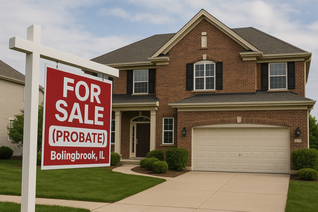 Sell house in probate Bolingbrook, IL