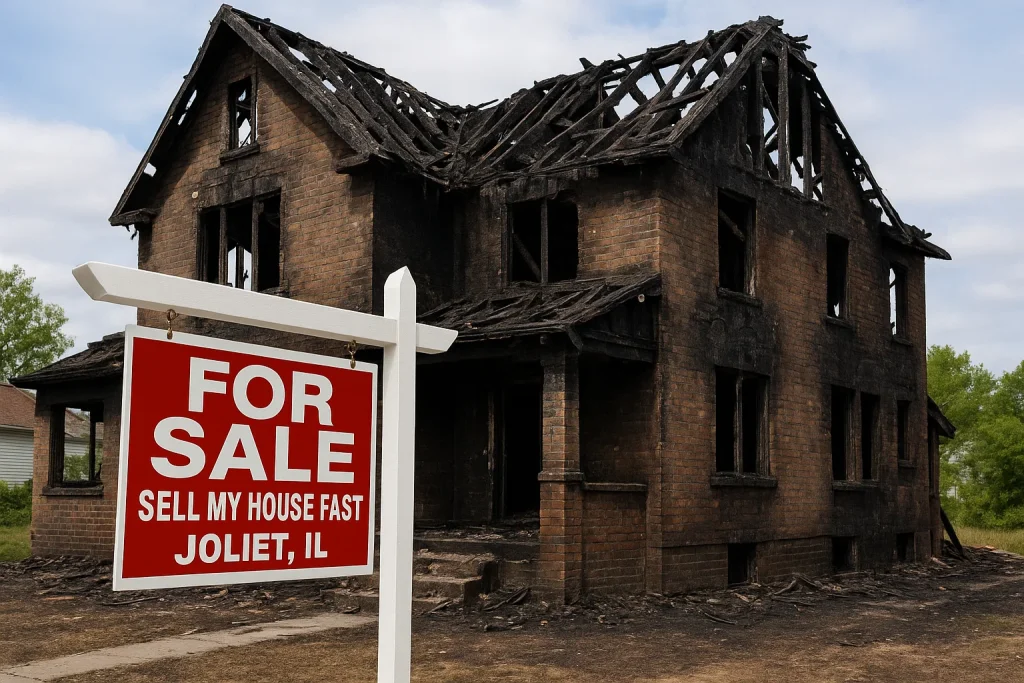 Sell Your House Fast After Fire Damage in Joliet, IL