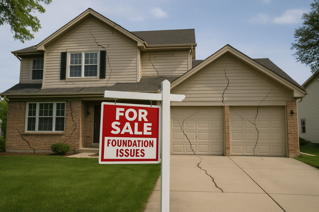 Sell a House with Foundation Issues in Aurora, IL